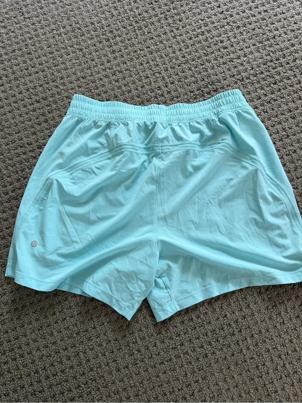 lululemon athletica Men's Aqua Athletic Shorts